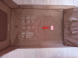 Cuna de viaje portátil