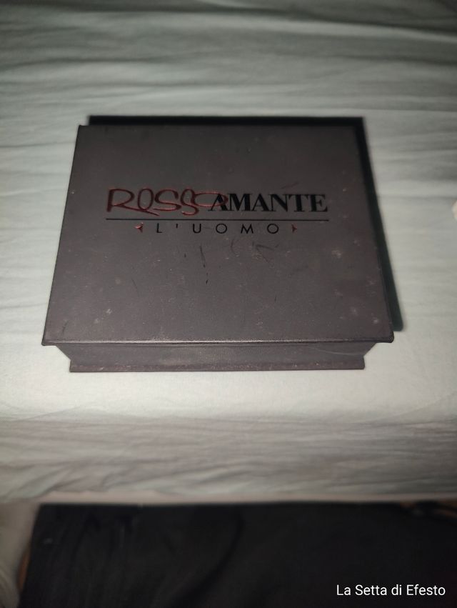 Ferma soldi Rosso Amante Argento