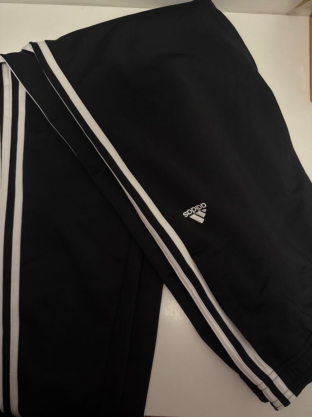 Chándal Adidas Niños Negro y Blanco