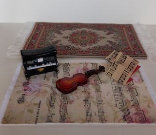Lotto miniatura casa delle bambole