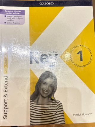 Key to Bachillerato 1. Support &Extend pack. 2 ...