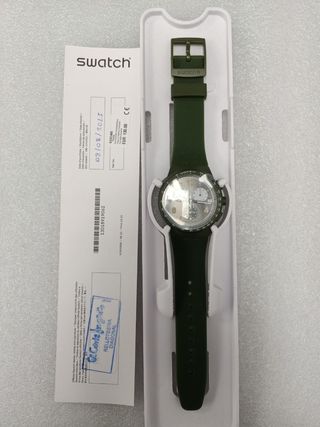 Reloj Swatch Chrono Plástico Verde