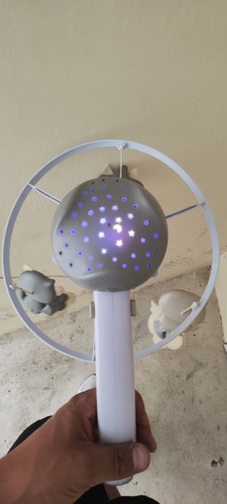 Carrusel Móvil tactil cuna desmontable para mesita