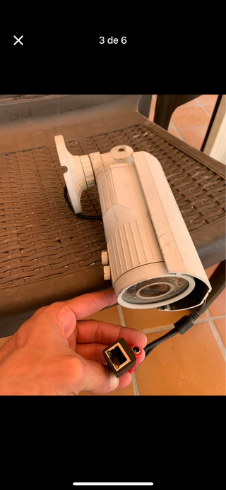 Cámara de vigilancia escucho ofertas