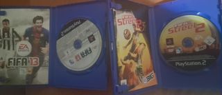Pack Juegos PS2 FIFA 13 y FIFA Street 2 Pal Italia
