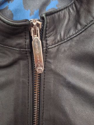 Giacca Pelle Philipp Plein Nera