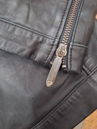 Giacca Pelle Philipp Plein Nera