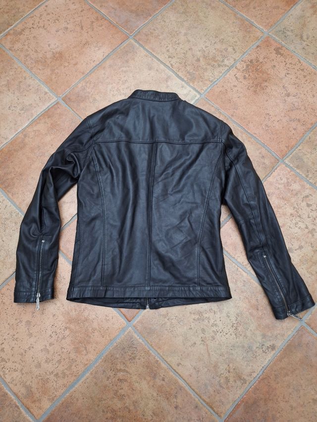 Giacca Pelle Philipp Plein Nera