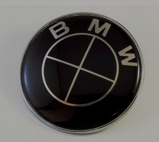 Emblema BMW Negro Nuevo