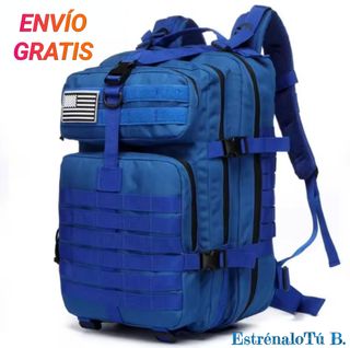 Mochila Militar Azul XL