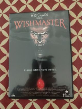 Wishmaster. Wes Craven. DVD.