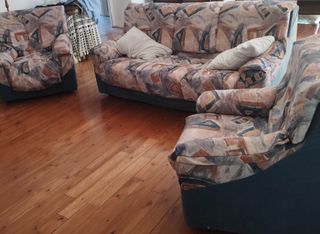 Sofá 3 plazas y 2 sillones independientes