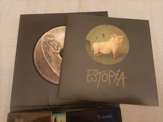 disco Estopa, parece desgastado, pero es acetona