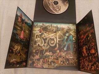 disco Estopa, parece desgastado, pero es acetona