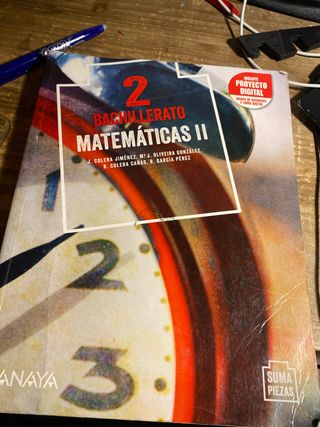 Matemáticas II.