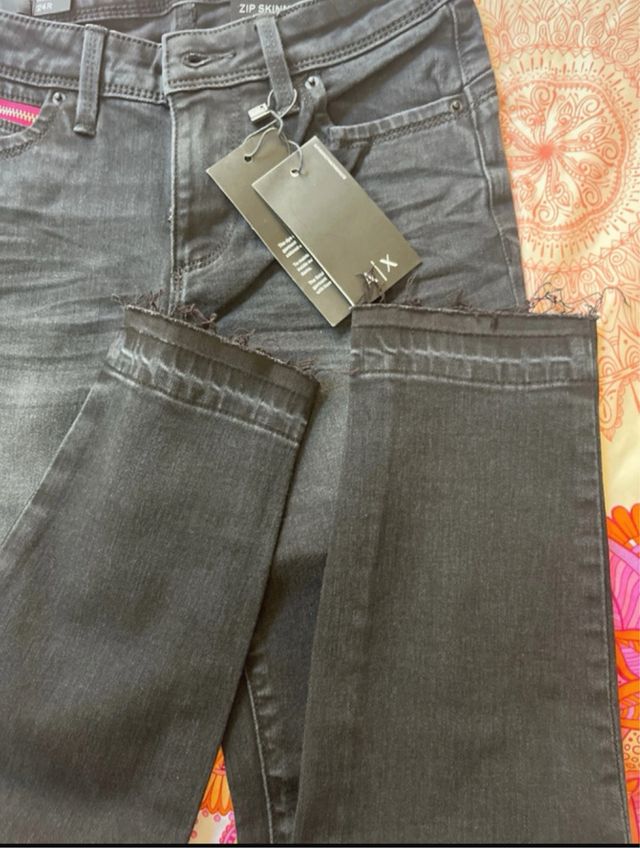 Armani Exchange Jeans Skinny Neri