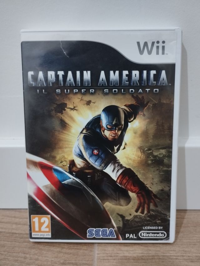 Capitán América El Super Soldado original para Wii