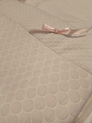 Saco Capazo/Maxi-Cosi LLACER Blanco y Rosa
