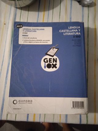 Lengua Castellana y Literatura 2º ESO. Libro de...