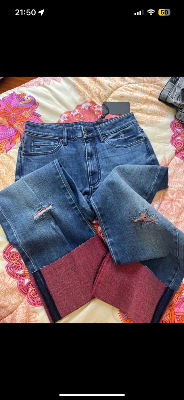 Jeans Armani Exchange con risvoltone