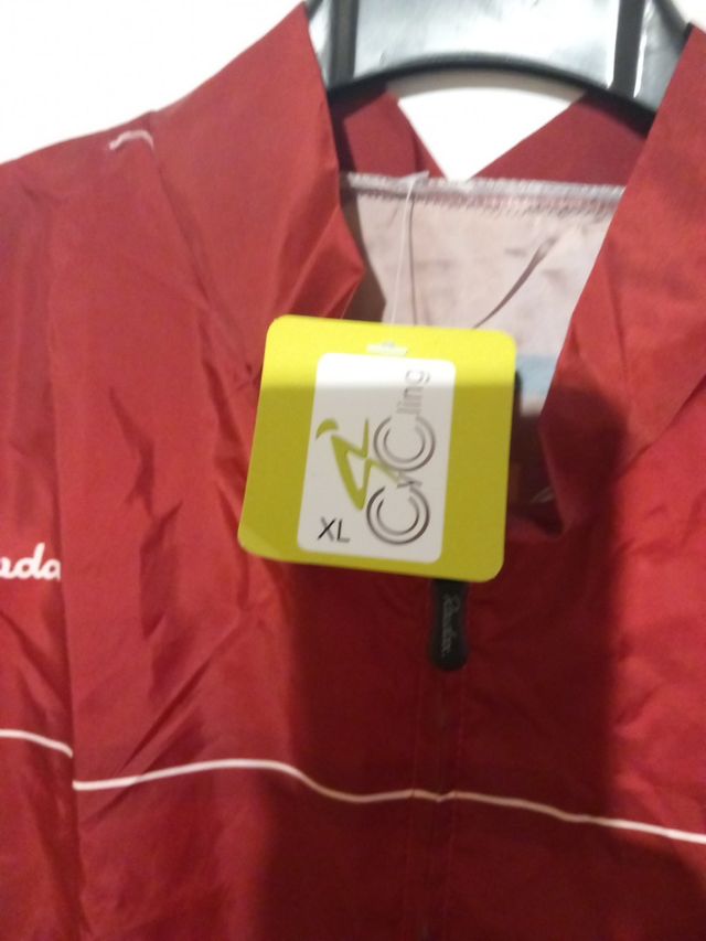 Chaqueta Cortavientos Rauda XL Roja
