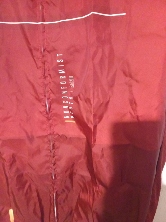 Chaqueta Cortavientos Rauda XL Roja