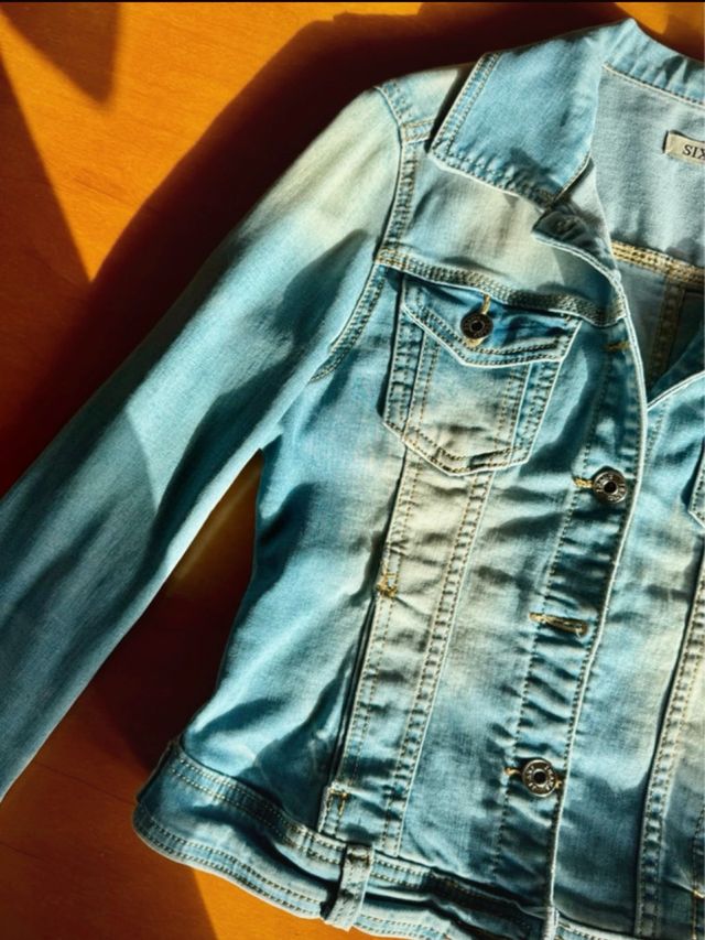 Giubbotto jeans SIXTY blu
