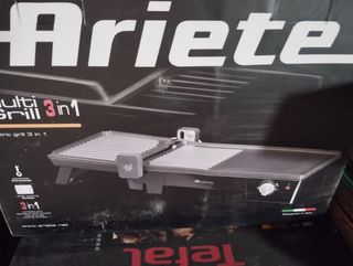 Ariete Grill Eléctrico 3 en 1