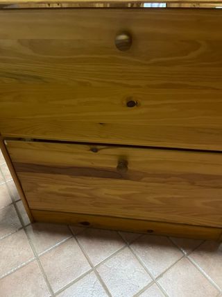 Zapatero de madera