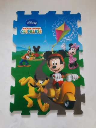 Tappeto Puzzle Disney Mickey Mouse Clubhouse