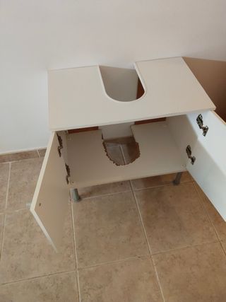 Lavabo con mueble de baño