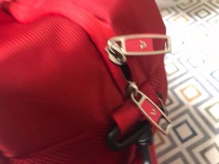 Bolsa de deporte roja