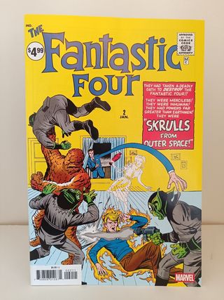 THE FANTASTIC FOUR 2,3,4,5,6,48 Y 49 FACSÍMIL LOTE
