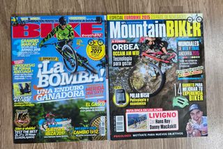 Lote de revistas de bicicletas