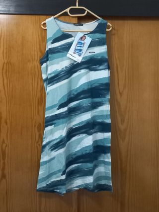 Vestido playero mujer estampado