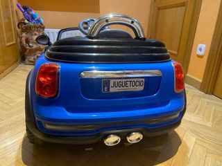 Coche Batería Niños Azul - MINI