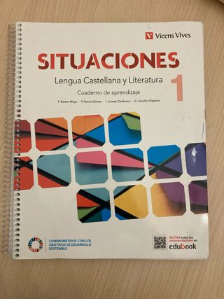 Libro de ejercicios Situaciones Lengua Castellana 