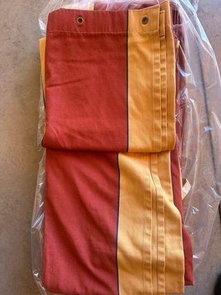 Cortinas de toldo para caseta de feria