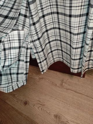 Americana cuadros Stradivarius Talla L