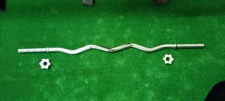 Barra Z Gimnasio Cromada