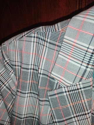 Americana cuadros oversize Stradivarius Talla L
