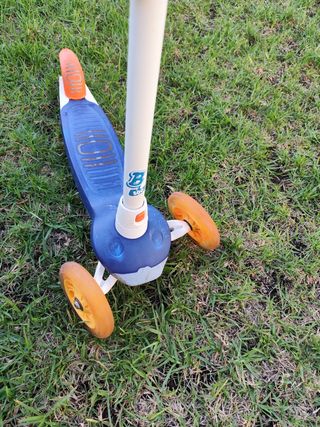 Patinete 3 Ruedas Azul y Naranja