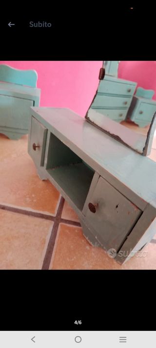 Set mobiliario casa bambole