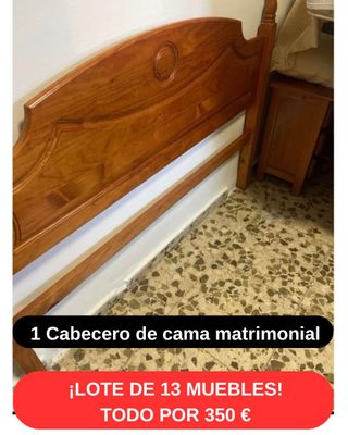 13 muebles - precio negociable.

