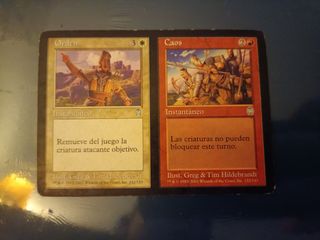 Cartas Magic Orden y Caos