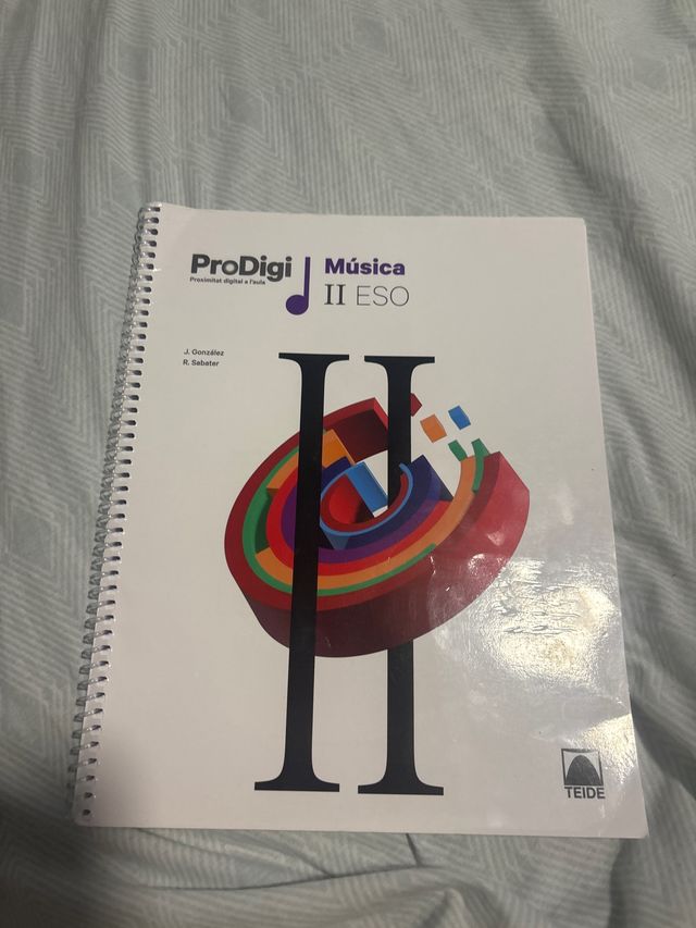 Libro de Música 2 ESO ProDidgi