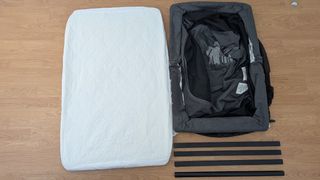 Cuna de viaje Pamo Babe plegable + funda