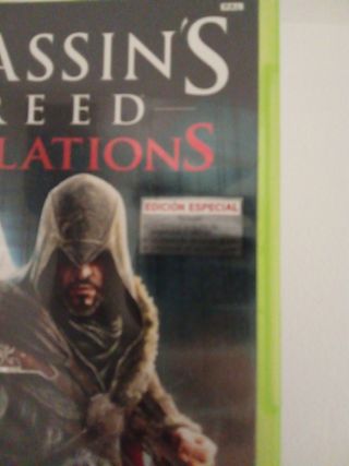 Carcasa Assassin's Creed Revelations Xbox 360