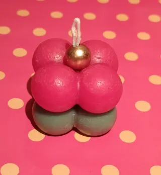 Mini Velas Bubbles Aromáticas Artesanales