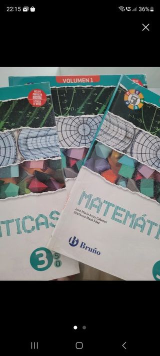 Libro 3 ESO Matemáticas Bruño